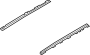 Image of Sunroof Cover Guide (Right, Rear) image for your 2022 Hyundai Santa Fe  Hybrid Limited Sport Utility 