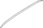 View Roof Luggage Carrier Side Rail (Left) Full-Sized Product Image 1 of 1
