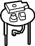 View Pump. Fuel. Plate. Housing. Assembly. Hanger.  Full-Sized Product Image