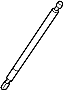 Image of Liftgate Lift Support (Right) image for your 2013 Hyundai Elantra  GLS Sedan 
