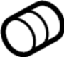 Image of Bumper. Stop. Bump Stop used for the. image for your 2010 Hyundai Elantra   