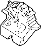 Image of LATCH. Lock. Includes: Liftgate Lock. image for your 2005 Hyundai Sonata  GL Sedan 