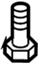 View Screw. Grille. (Front, Upper, Lower) Full-Sized Product Image