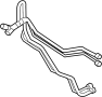Image of A/C Pipe image for your 2003 Hyundai Tiburon 2.7L V6 A/T GT Coupe 