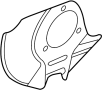 Image of Brake Dust Shield (Left, Front) image for your 2017 Hyundai Veloster 1.6L A/T Turbo Hatchback 