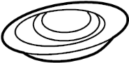 Image of Spring. Seat. Mount. Insulator. (Right, Upper). Coil Spring Insulator. image for your 2017 Hyundai Veloster  Turbo Hatchback 