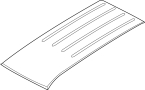 Image of Roof Panel image for your 2006 Kia Sedona   