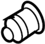 View Bushing. Knuckle. Arm. Control. (Front, Rear, Upper, Lower) Full-Sized Product Image