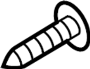 View Screw. Grille. Molding. (Front, Rear, Upper, Lower) Full-Sized Product Image