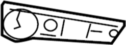 Image of Bumper Cover Bracket (Left, Front, Upper, Lower) image for your 2012 Hyundai Tucson   