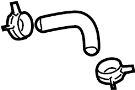View HOSE. VENT, A. By - PASSENGER. Rear. Vent.  Full-Sized Product Image