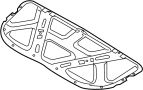 Image of Hood Insulation Pad image for your 2010 Hyundai Veracruz   
