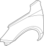 Image of Fender (Left) image for your 2017 Hyundai Elantra   