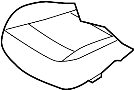 Image of Seat Cover (Front) image for your 2013 Hyundai Accent  SE Hatchback 