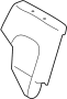 Image of Seat Back Cushion Cover (Right) image for your 2013 Hyundai Sonata   