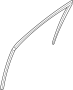 Image of Window Channel (Left, Front, Rear, Lower) image for your 2013 Hyundai Santa Fe Sport   