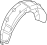 Image of Quarter Panel Splash Shield (Right, Rear) image for your 2012 Hyundai Elantra   