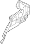 Image of Interior Quarter Panel Trim Panel (Left, Lower) image for your 2007 Hyundai Tucson   