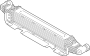 Image of Intercooler image for your 2022 Genesis G70 3.3L Lambda II V6 A/T AWD Base Sedan 