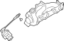 Image of Exhaust Manifold. Turbocharger. A complete turbocharger. image for your 2023 Hyundai Santa Fe   