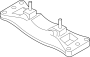 21730J5500 Transmission Crossmember