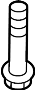 View Transmission Crossmember Bolt (Lower) Full-Sized Product Image