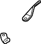 Image of Stay. Converter. Catalytic. Brace. WCC. Exhaust System Hanger Bracket. (Left). Catalytic Converter. image for your 2012 Hyundai Tucson  GLS Sport Utility 