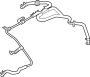 Image of Brake Hydraulic Hose image for your 2023 Genesis G70  Sport Advanced Sedan 