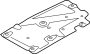 Image of Floor Pan Splash Shield (Left, Rear) image for your 1995 Hyundai Sonata  GL Sedan 