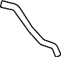 View Hose. Engine. Coolant. Reservoir. Overflow.  Full-Sized Product Image 1 of 2