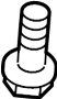 View Suspension Ball Joint Bolt (Lower) Full-Sized Product Image