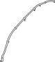 Image of Drain tube. Hose Assembly - Drain. (Right, Front) image for your Hyundai Santa Fe  