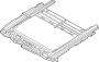 Image of FRAME ASSEMBLY - PANORAMAROOF. Sunroof Frame. Included with: Sunroof. image for your Hyundai Santa Fe  