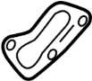 Image of Engine Coolant Thermostat Housing Gasket image for your 2010 Hyundai Elantra   