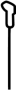 Image of Engine Oil Dipstick image for your 2014 Hyundai Tucson  SE Sport Utility 