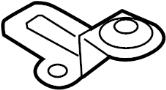 Image of Vapor Canister Purge Solenoid Bracket image for your 1997 Hyundai Tiburon   