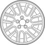 Image of Wheel image for your 2012 Hyundai Azera   