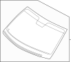 Image of Windshield image for your 2007 Hyundai Azera   
