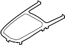 Image of Automatic Transmission Shift Cover Plate (Upper) image for your 2011 Hyundai Genesis   