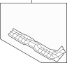 Image of Seat Cushion Foam (Rear) image for your Hyundai