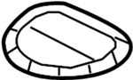 Image of Dome Light Bracket image for your 2009 Hyundai Genesis   