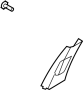 Image of Door Pillar Post Trim Set (Right, Upper) image for your 2012 Hyundai Genesis   