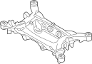 Image of Suspension Subframe Crossmember (Rear) image for your 2018 Hyundai Santa Fe Sport  2.0T Ultimate Sport Utility 