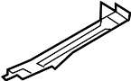 Image of Frame Rail End (Right, Rear) image for your 2004 Hyundai Sonata   