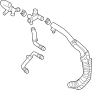 25420B1600 Engine Oil Cooler Hose Assembly