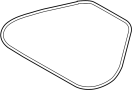 86430B1000 Hood Seal (Front, Rear, Upper)