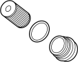 View SERVICE KIT-OIL FILT. SERVICE KIT-OIL FILTER. SERVICE KIT-OIL FILTER(2) Full-Sized Product Image