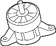 Image of Engine Mount (Left, Front, Lower) image for your 2007 Hyundai Sonata 2.4L A/T GLS Sedan 