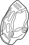 View Brake Dust Shield (Left, Front) Full-Sized Product Image