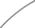 Image of Door. (Right, Front, Upper). Door Shell Seal. Rubber. image for your 2024 Genesis G80   